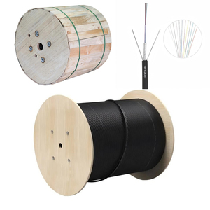 Câble de télécommunications extérieur, câble blindé à tube central, câble monomode, type GYXTW, câble à fibre optique - Product Image 1