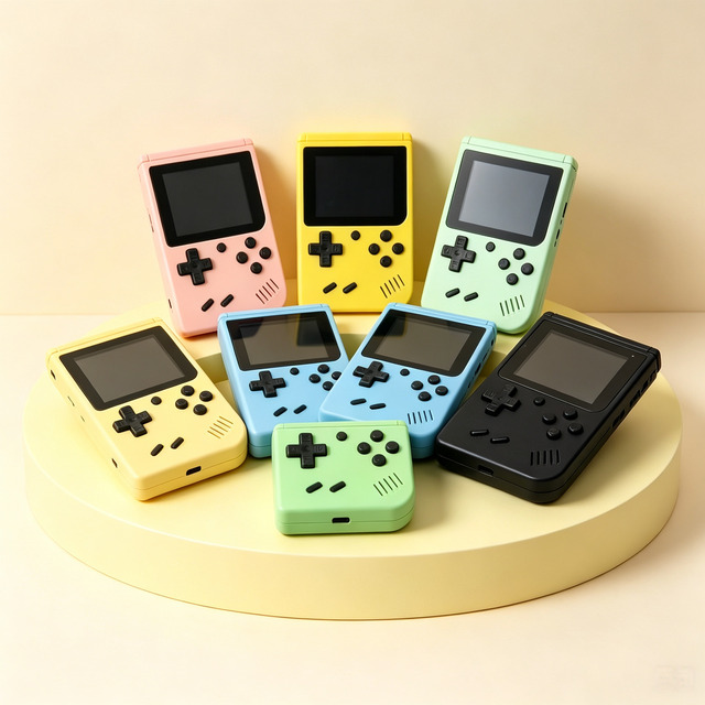 Children's Portable Video Game Console 400-in-1 Mini Handheld Player Machine Classic Style for Fun Play Gift