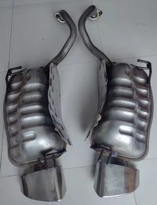 Silenciador de Escape Plateado de Acero Inoxidable 409 de 1.2mm 1.5mm de Alto Rendimiento y Bajo Precio, Ajuste Directo para Nuevo, Suministro de Fábrica de Yueyang - Product Image 3