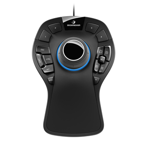 3Dconnexion SpaceMouse Pro USB Wired 3D Mouse Gaming LED Backlit Mechanical Design Modeling CAD Drafting Programmable Stock - Product Image 1