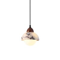 Lampu Gantung Batu Mewah Minimalis, Lampu Hias High-End untuk Kamar Tidur, Ruang Tamu, Pintu Masuk, Ruang Makan, Bar, Pulau Dapur
