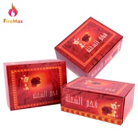 Charbon à chicha FireMax en gros, haute qualité, 40 mm, pour narguilé, temps de combustion de 70 à 120 minutes, allumage rapide, avantageux