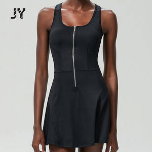 Joyyoung Factory Womens Clothing Sportswear <strong>Sexy</strong> Zip Tennis Dress Quick Dry <strong>Golf</strong> Dress Tennis Wear Gym Fitness Girls <strong>Outfits</strong> - Product Image 6