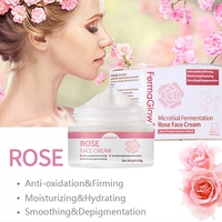 Hydratant Visage Anti-oxydant Correcteur d'Hyperpigmentation à la Niacinamide, Arbutine et Rose, à base de Champignons Fermentés, pour le Soin du Mélasma