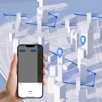 Nouveau design de traceur GPS anti-perte, localisateur mondial, compatible AirTag pour Android et iOS