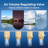 DC 24V silencieux médical Portable Mini compresseur d'air sans huile système d'aération solaire avec moteur à noyau et composants de moteur