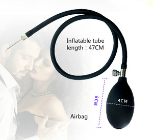 Sex Toys Silicone Huge Anus Butt Dilator Expandable Prostate Massager Women Inflatable <strong>Anal</strong> <strong>Plug</strong> Dildo <strong>Pump</strong> with Metal Ball - Product Image 3