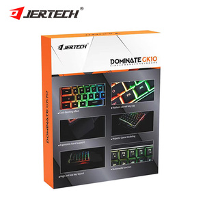 <span class=keywords><strong>Clavier</strong></span> de jeu ergonomique à une <span class=keywords><strong>main</strong></span> JERTECH GK10 avec connecteurs filaires, éclairage RGB, petit <span class=keywords><strong>clavier</strong></span> filaire avec repose-poignet gauche, rétroéclairage LED - Product Image 6