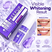 Dentifrice V34 violet personnalisé sous marque privée : Élimine les odeurs, rafraîchit l'haleine, nettoie la bouche avec dentifrice concentré