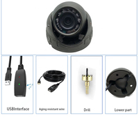 Caméra de voiture Firecore H-01 HD 1080P, caméra intérieure pour bus, caméra pour véhicules lourds