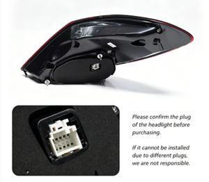 Fanale Posteriore a LED per Mercedes-Benz W205 2014-2020 C180/C200/C260/C300 con Lente Trasparente, Nuovi Ricambi Auto - Product Image 3