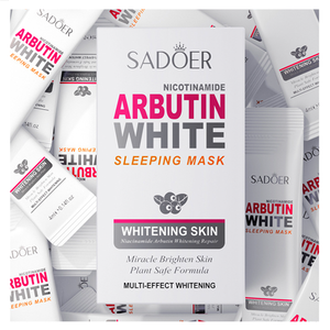 Andere Huidverzorgingsproducten Voor Gezichtsverzorging (Nieuw) Arbutine Wit Niacinamide Whitening Slaapmasker - Product Image 1
