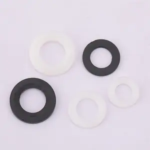 Flat Washer Din125 White Black 3/8 Nylon 6/6 Flat Washer Plastic Washer