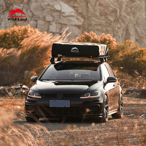 Carpa de <span class=keywords><strong>techo</strong></span> <span class=keywords><strong>plegable</strong></span> Wild Land Entry Level para sedanes y SUVs, ideal para camping individual y viajes por tierra, fabricante OEM. - Product Image 3