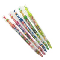 Sachet en plastique personnalisé de forme spéciale pour jus de fruits, boisson, emballage souple, sachet de forme irrégulière