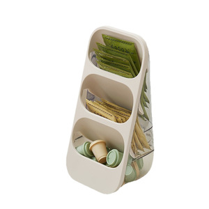 Coffee Pod Holder 3 Tier <b>Plastic</b> Large Capacity Storage Organizer For <b>Kitchen</b> Counter - Product Image 3