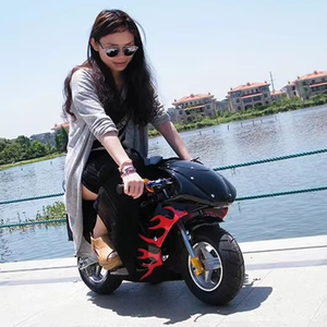 BESUFY Mini Motocicleta, Bicicleta De Bolsillo De 2 Tiempos
