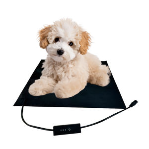 Alfombra Inteligente para Mascotas de Fábrica, Activación por Presión, Encendido/Apagado Automático, 5V/<span class=keywords><strong>12V</strong></span>/24V, Calefacción Infrarroja de Grafeno, Esponja de Lana, Diseño Cuadrado - Product Image 2