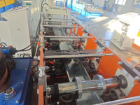 Máquina Perfiladora de Rollos para Vigas de Acero en C y U de Gran Tamaño de 8 Pulgadas