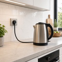 H03V2V2-F 90 ° Câble PVC flexible de classe C EN 50525-2-11 Isolation résistante à la chaleur 300V pour appareils de chauffage de cuisine en intérieur