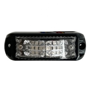 Luci stroboscopiche di emergenza lineari 1W all'ingrosso LED Mini griglia luce testa luci stroboscopiche per veicoli grill em <span class=keywords><strong>auto</strong></span> da costruzione - Product Image 2