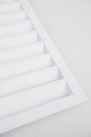 Persiennes de ventilation électriques étanches persiennes d'extérieur en aluminium pour fenêtre