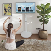 Televisor Portátil Inteligente de 32 Pulgadas, Android 13, 8GB+128GB RAM/ROM, 1080p Full HD, MTK8788, 10 Puntos Táctiles, LED Directo, 50Hz, Ideal para Compartir con Amigos