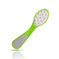 Lime à pieds en métal de haute qualité 2 en 1, exfoliante, lavable, lime à pieds personnalisée