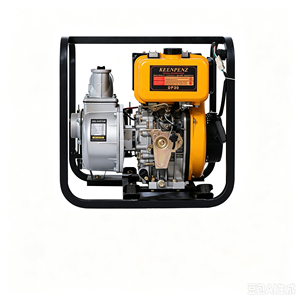 Bomba centrífuga de gasolina Keenpenz DP30 de 3 HP con conexión de brida de 1-1/2 pulgadas para transporte de aguas residuales y control de inundaciones - Product Image 4