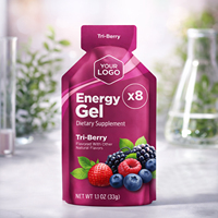 Gel Énergétique Marque Blanche : Complément Nutritionnel, Boost d'Énergie, Soutien Sportif, Électrolytes, Acides Aminés, Améliore les Performances