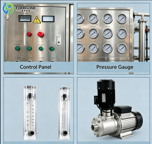 Système d'osmose inverse industriel entièrement automatique avec écran tactile et pompe haute performance pour le remplissage d'eau Fl-margot - Product Image 4