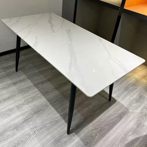 Panneau flexible de feuille de pierre frittée de 6mm pour la surface de meubles de porte d'armoire et le revêtement mural commercial - Product Image 2