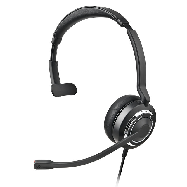 2024 New Arrival Customer Service Call Center Headset with DSP ANC ENC Noise Cancelling Microphone for PC