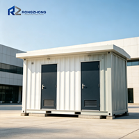 Toilettes portables d'extérieur et sanitaires temporaires, réutilisables et équipées d'un système de toilettes complet