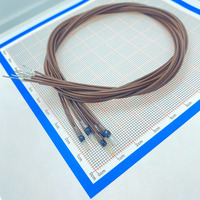 Waktu respon pendek Motor MZ6-110-ES 5 detik termistor PTC tunggal Sensor suhu 110C kabel coklat