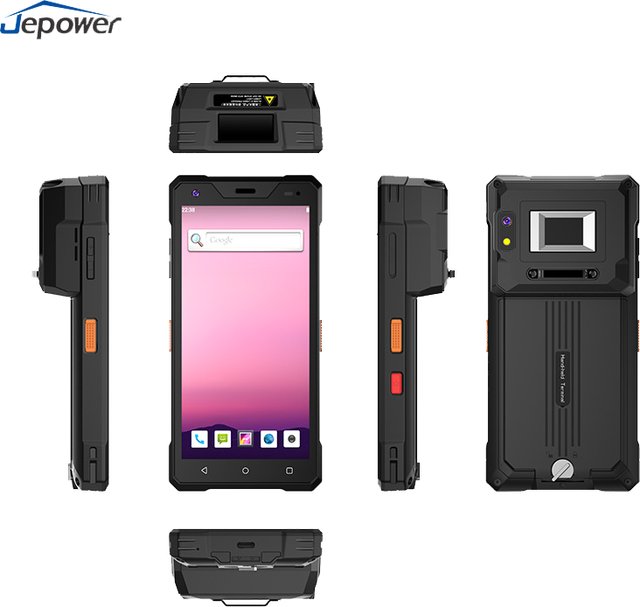 New Arrival U1 5.5inches Android 3+32 Barcode Scan NFC Fingerprint Reader Handheld PDA Government Medical Treatment