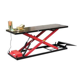 Plateforme élévatrice hydraulique pour <span class=keywords><strong>moto</strong></span> 600 kg Mise à niveau électrique Flip avant et arrière Double cylindre Élévateur de <span class=keywords><strong>moto</strong></span> - Product Image 2