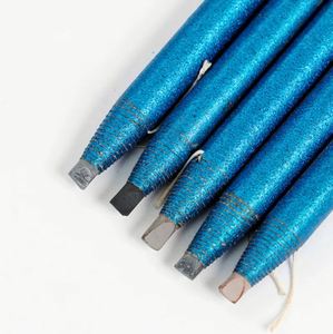 Lápiz de <span class=keywords><strong>Cejas</strong></span> de Madera con Punta Plana, Lápiz de <span class=keywords><strong>Cejas</strong></span> Tipo Tatuaje, Resistente al Agua y al Sudor, Delineador de <span class=keywords><strong>Cejas</strong></span> con Micrograbado, 6 Colores - Product Image 5
