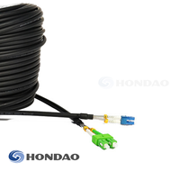 Cable de Fibra Óptica Dúplex LC-LC CPRI de 7.0mm, Impermeable, para Exteriores, para Redes de Telecomunicaciones FTTA