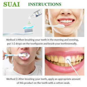 Essence blanchissante pour les dents, nettoyant buccal liquide, sérum d'hygiène buccale, élimine les taches dentaires, blanchiment des dents - Product Image 3