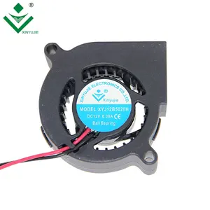 5V 5000rpm Dc Waterproof Motor Fan 50x50 Machinery Axial Blower Fan 5020 Industrial Cooler Blower Fan