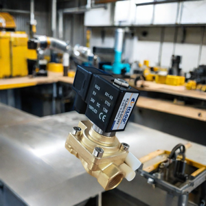 KL55015 Hochdruck-Magnetventil aus Messing 1/2 2/2-Wege 50bar Steuerventil für Blasmaschinen - Product Image 6