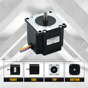HLTNC Nema23 Motor paso a paso 57HS51 Diámetro del eje 6,35 MM Motor paso a paso de 2 fases 1.1N.M utilizado para máquina CNC - Product Image 3