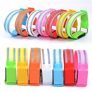 Sport de nuit course bracelet réfléchissant réglable Rechargeable sangle sécurité marche cyclisme Concert extérieur éclairer <span class=keywords><strong>brassard</strong></span> - Product Image 6