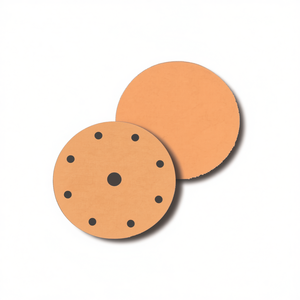TTAKE Velcro Sanding <b>Discs</b> 600 Grit 6+1 Holes Fiber Abrasive For Wood <b>Metal</b> Polishing - Product Image 2