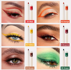 Etiqueta privada Gel Cream Texture Definer Eyeliner Pencil Hipoalergénico Anti Smudge Long Stay Eyeliner para mujeres - Product Image 2