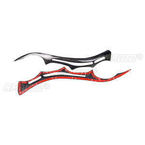 2 pièces de garnitures de phares en fibre de carbone pour BMW E60 Série 5 2004 2005 2006 2007 2008 2009 2010 - Product Image 3