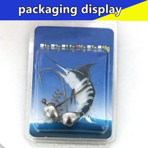 Cabeza de plantilla Vertical de tungsteno shakey jighead plumbum, señuelo de gancho horizontal para finura, sensación de pesca, cabeza de Shakey - Product Image 5