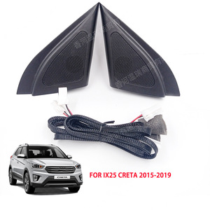 Hyundai Creta Ix25 Tweeter Triangular Speaker Covers 2015-2019 Plastic For <b>Car</b> Audio Upgrade - Product Image 1