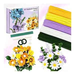 Creative DIY Craft Supplies Kit TOYSRUNNER Colorful Iron <b>Wire</b> Pipe Cleaner Material for Kids Educational Ribbon Tape <b>Crafting</b> - Product Image 1